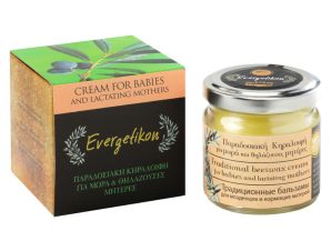 Natural beeswax cream for babies and lactating mothers Evergetikon