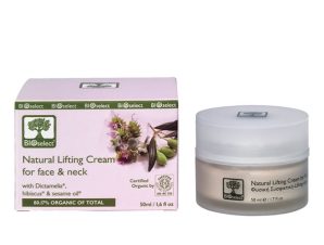 Bioselect Organic Natural Lifting Cream for face & neck