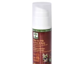 Bioselect Olive Sun Milk For Face & Body SPF 15