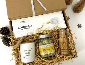 Mountain Tea and Kourabie Christmas Corporate Gift