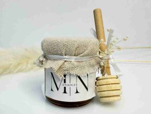 Cretan Honey Custom Label Wedding Favor Gift