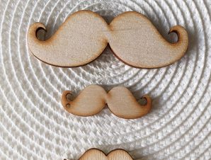 Cretan Moustache Wooden Decorative