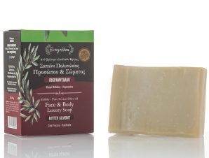 Natural Olive Oil Soap with Bitteralmond Evergetikon