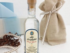 Greek gift – Greek Ouzo Plomari miniature