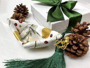 Handmade Christmas Greek Boat – New Year’s Charm 2024