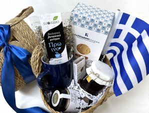 Greek Independence Day Gift Basket: Breakfast in Greece