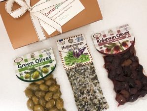 Gift Box Olives & Mediterranean Sea Salt