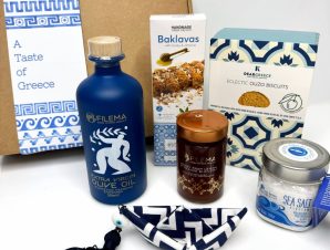 Travel to Greek Flavours Greek Gift Box