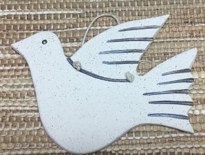 Handmade Ceramic Dove (Pigeon)