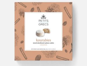 Kourabies Walnut & Cinnamon – Greek Christmas Cookies by Petits Grecs