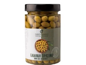 Mini Green Olives – Savouidakis Cretan Products