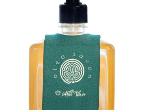 Natural Olive Oil Cleansing Liquid Soap with Aloe Vera by Olea Savon