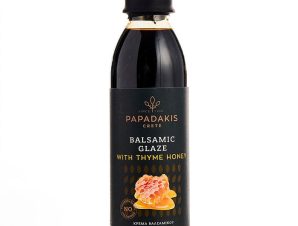 Balsamic Glaze with Thyme Honey – Papadakis Crete