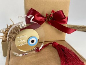 Greek Pomegranate with Evil Eye – New Year’s Charm 2023