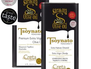 Sarakina can 4L Extra Virgin Tsounato Olive Oil