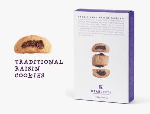 Traditional Raisin Cookies Dear Crete