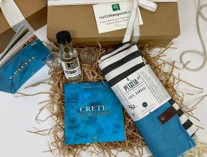 Travel To Crete Cretan Gift Box