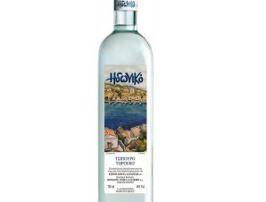 Traditional Greek Tsipouro Idoniko without anise