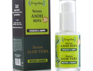 Face Serum Natural with Aloe by Evergetikon