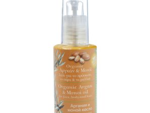 Argan & Monoi oil for face, Body Hair Evergetikon