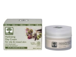 Bioselect Organic Hydrating Day Cream For Oily & Mixed Skin