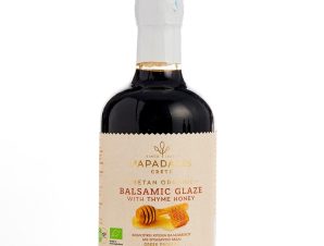 Cretan Organic Balsamic Glaze with Thyme Honey – Papadakis Crete