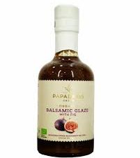 Cretan Organic Balsamic Glaze with Fig – Papadakis Crete