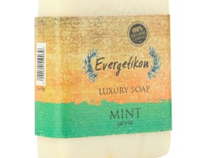 Natural Olive Oil Soap with Mint Evergetikon